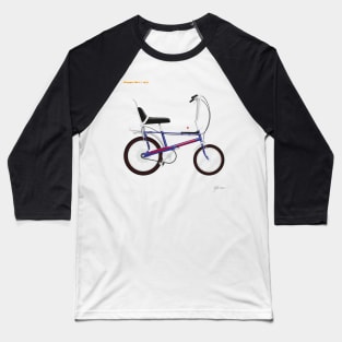 Classic Raleigh Chopper Mk 2 (Ultra Violet) Baseball T-Shirt